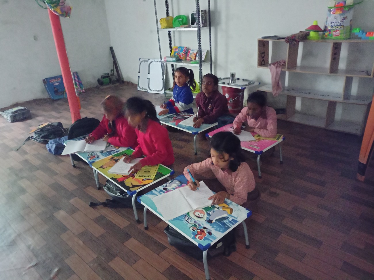 Morning class, Gajanand Learning Centre