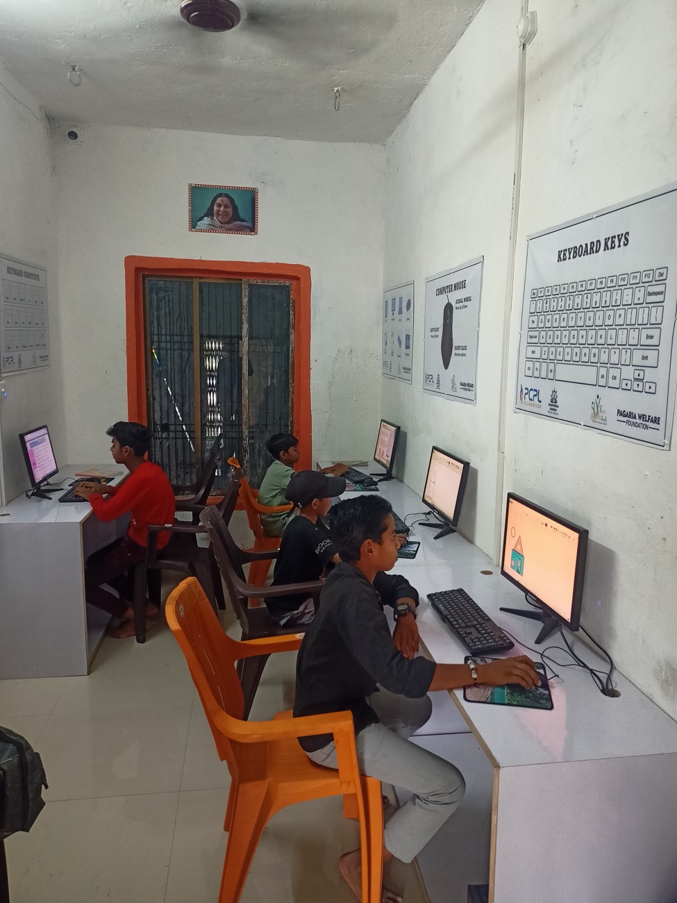 Computer class, Gajanand Learning Centre